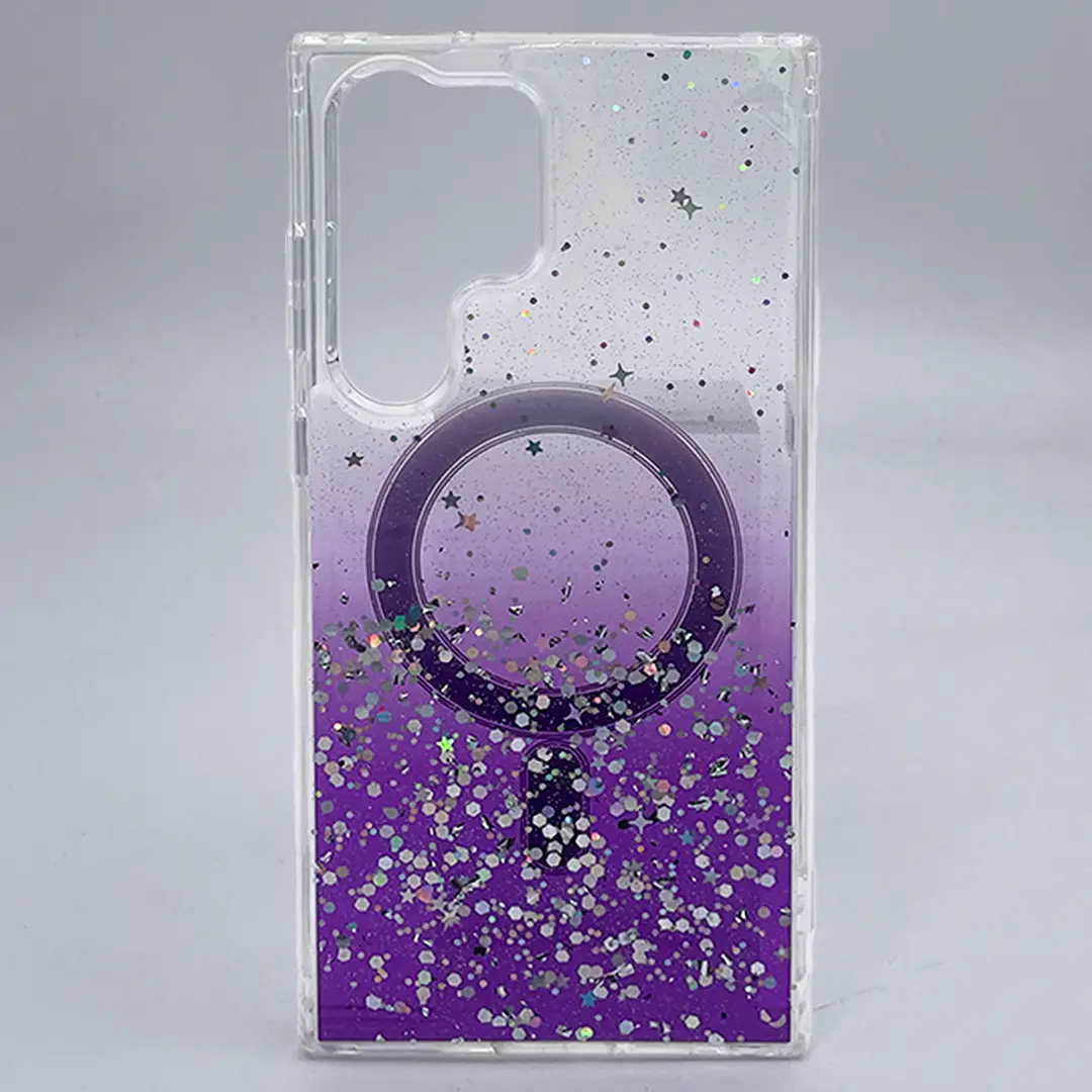 Samsung Galaxy S24 Ultra Bling MagSafe Twotone Eco Purple